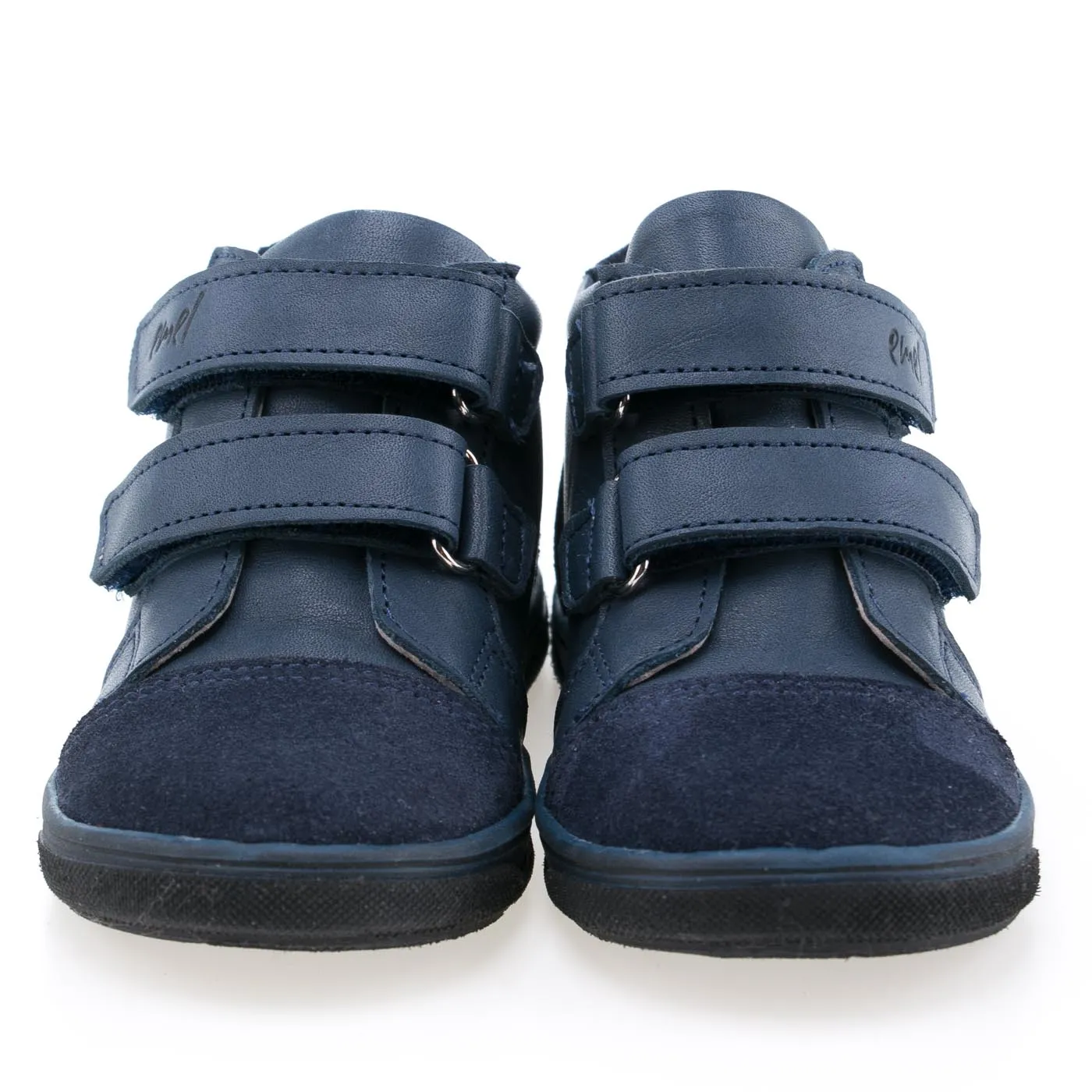 (2675-10) Emel shoes velcro trainers blue