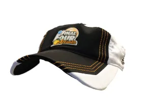 Adidas 2013 Atlanta NCAA Final Four Black & White Strapback Golf Visor Hat Cap