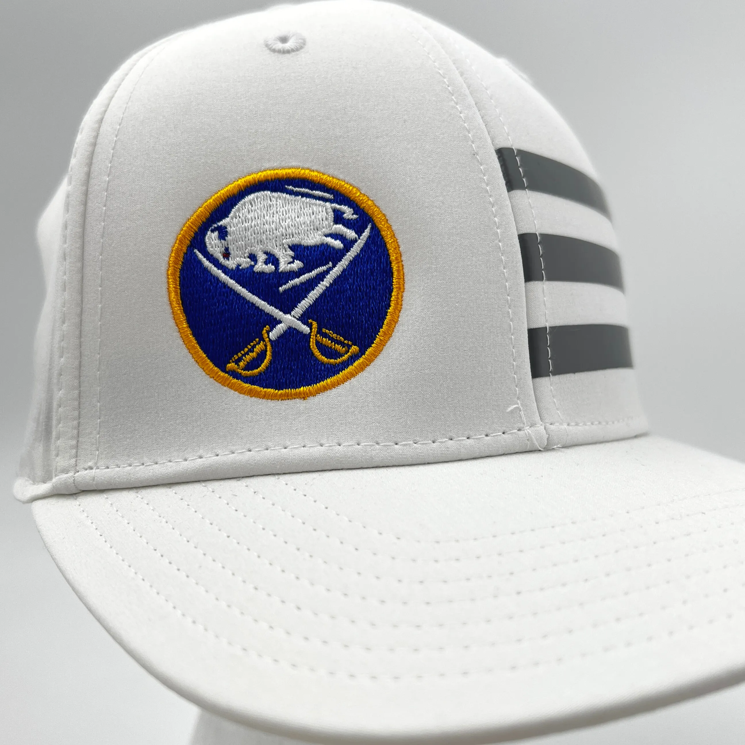 Adidas Golf Sabres Blue & Gold Logo Adjustable Hat