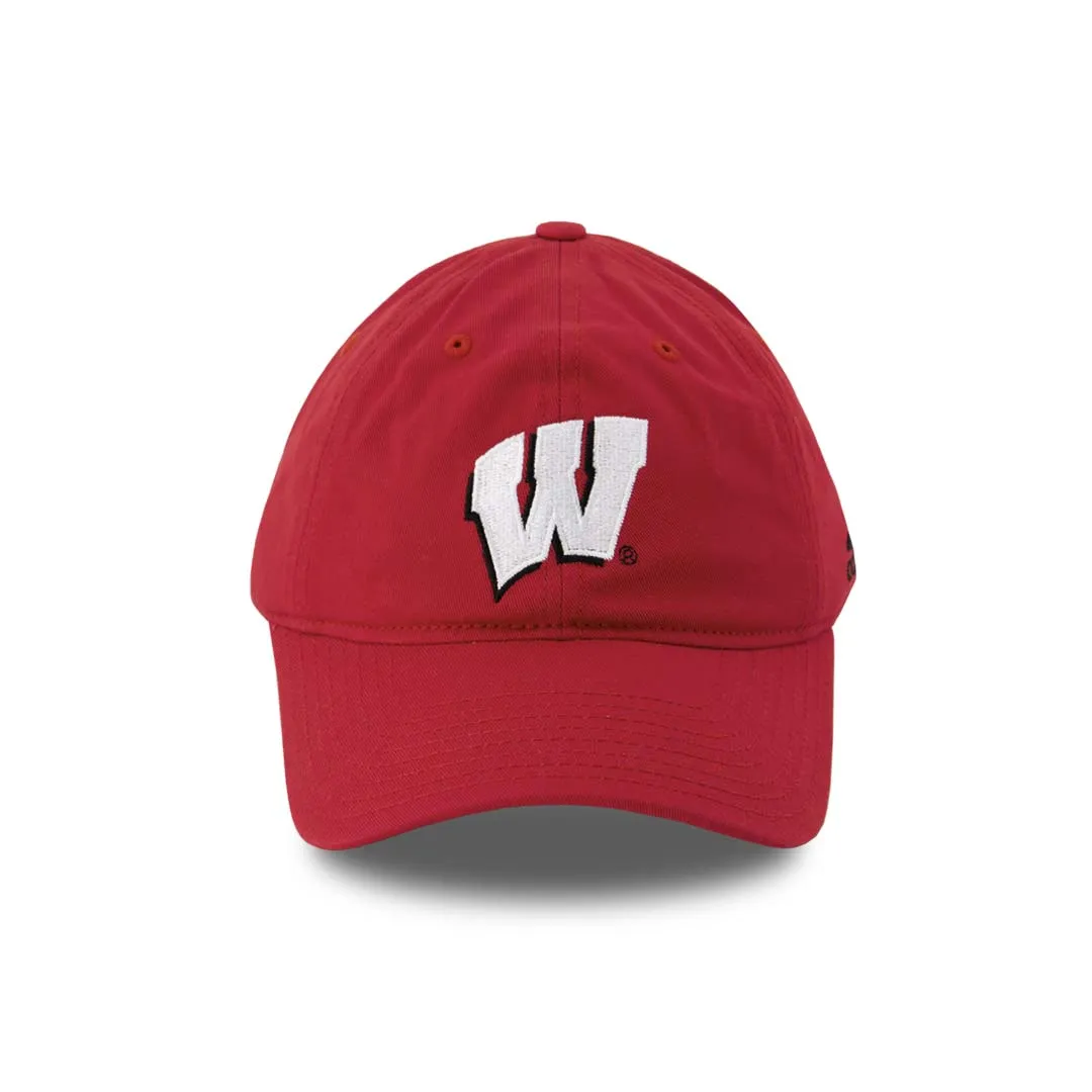 adidas - Kids' (Youth) Wisconsin Badgers Adjustable Cap (R487TU82)