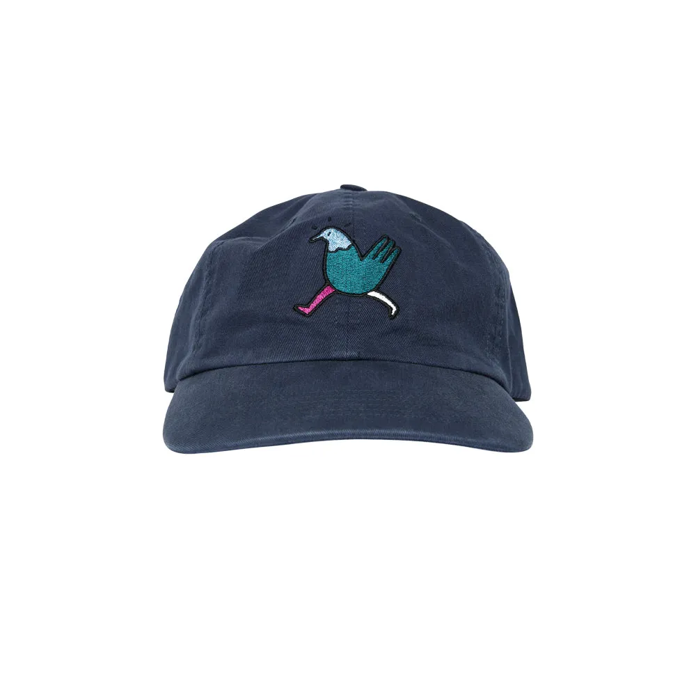 annoyed chicken 6 panel hat (navy)