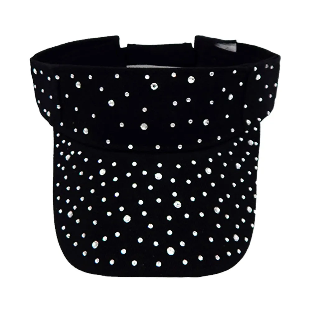 Bling Studded Visor Hat