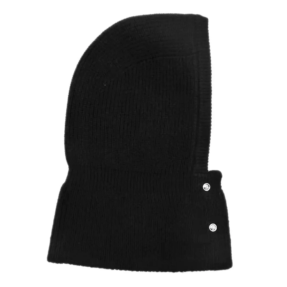 Buttoned Snood Hat