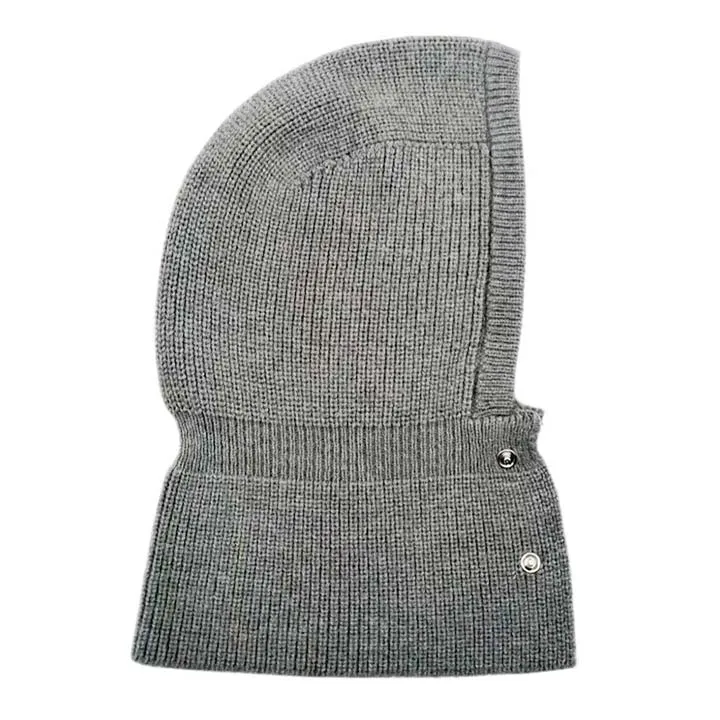 Buttoned Snood Hat