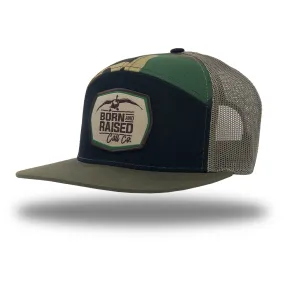 Call Co. Goose 7Panel - Camo/Loden/Black