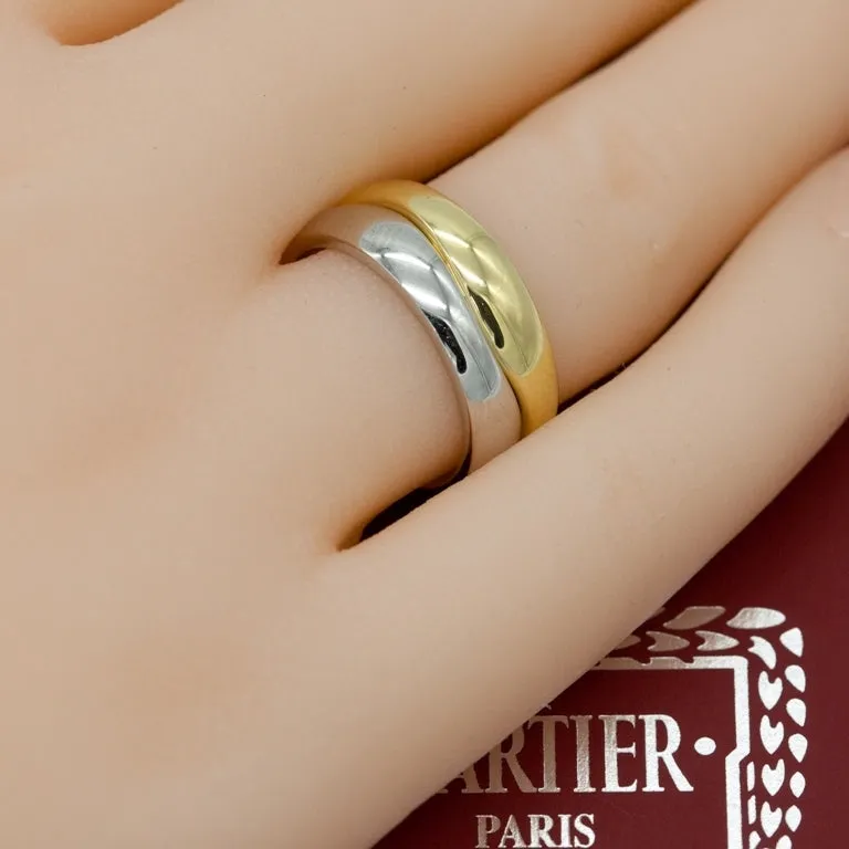 Cartier Wave Stack Rings in Two-Tone Gold