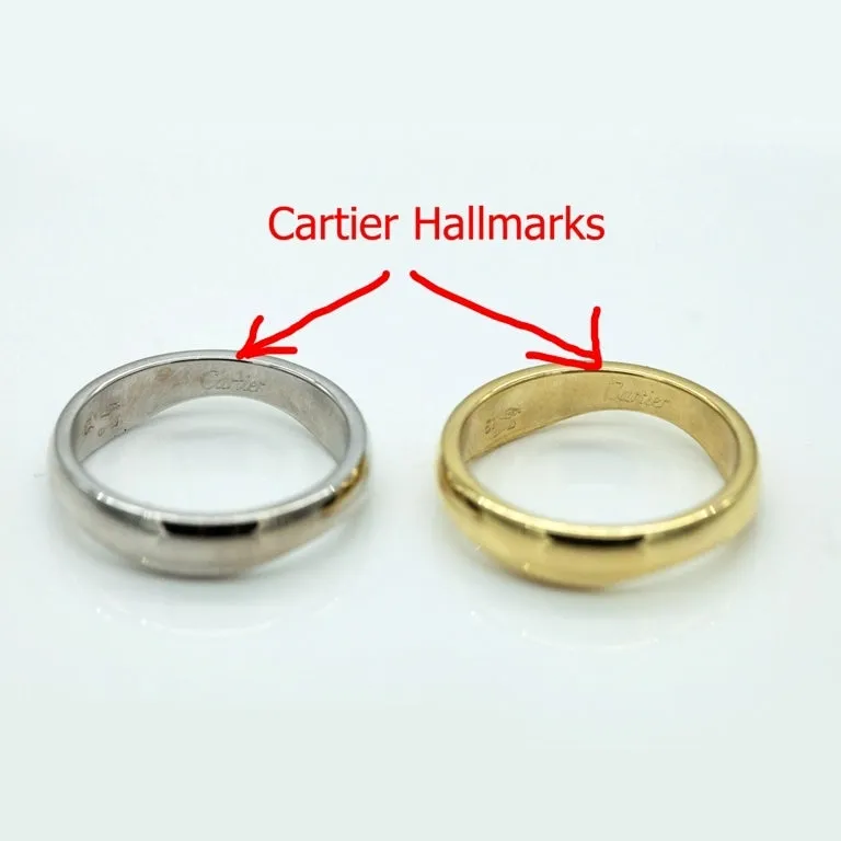 Cartier Wave Stack Rings in Two-Tone Gold