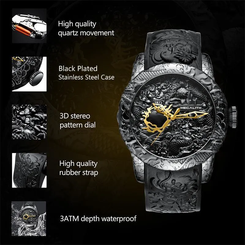 Celestial Dragons Mechanical Watch