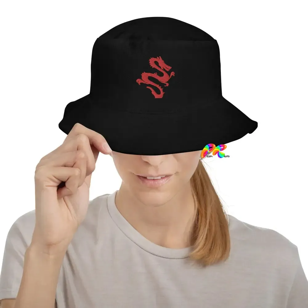 Chinese Dragon Bucket Hat