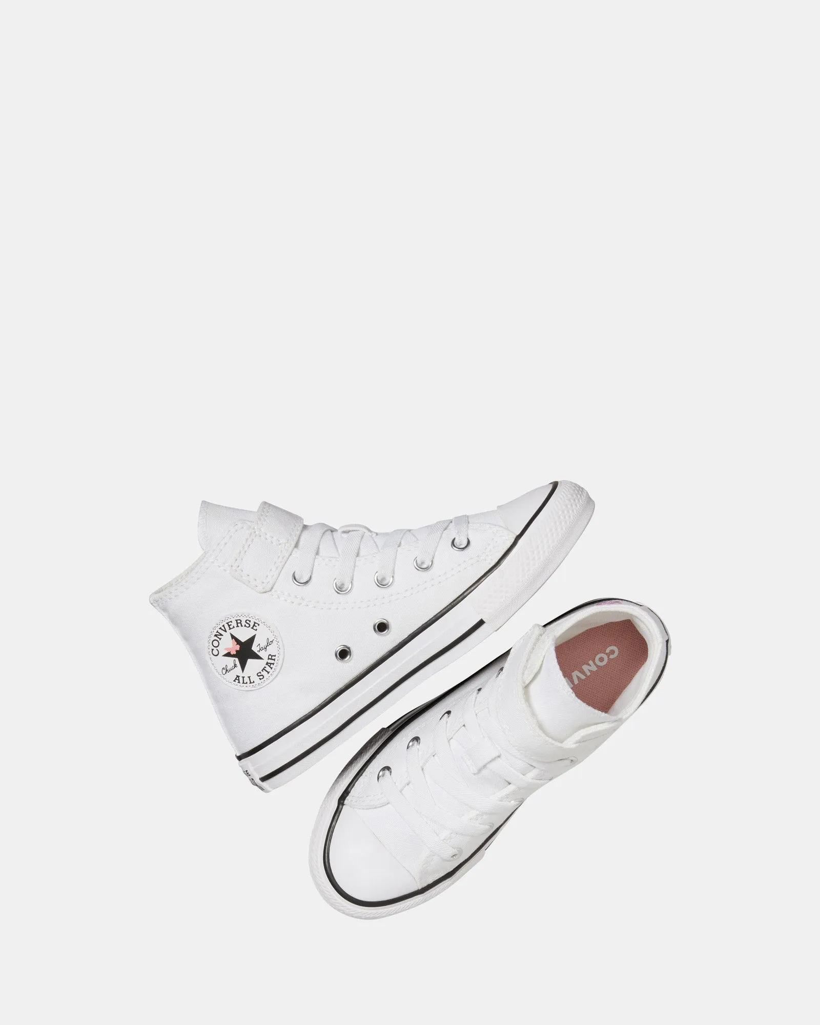 Chuck Taylor 1V Butterflies Youth White/Pink/Grape