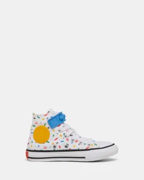 Chuck Taylor All Star 1V Hi Bubble Strap Youth White/Blue