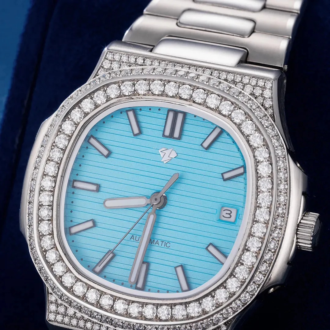 Custom Hola Iced Moissanite Watch