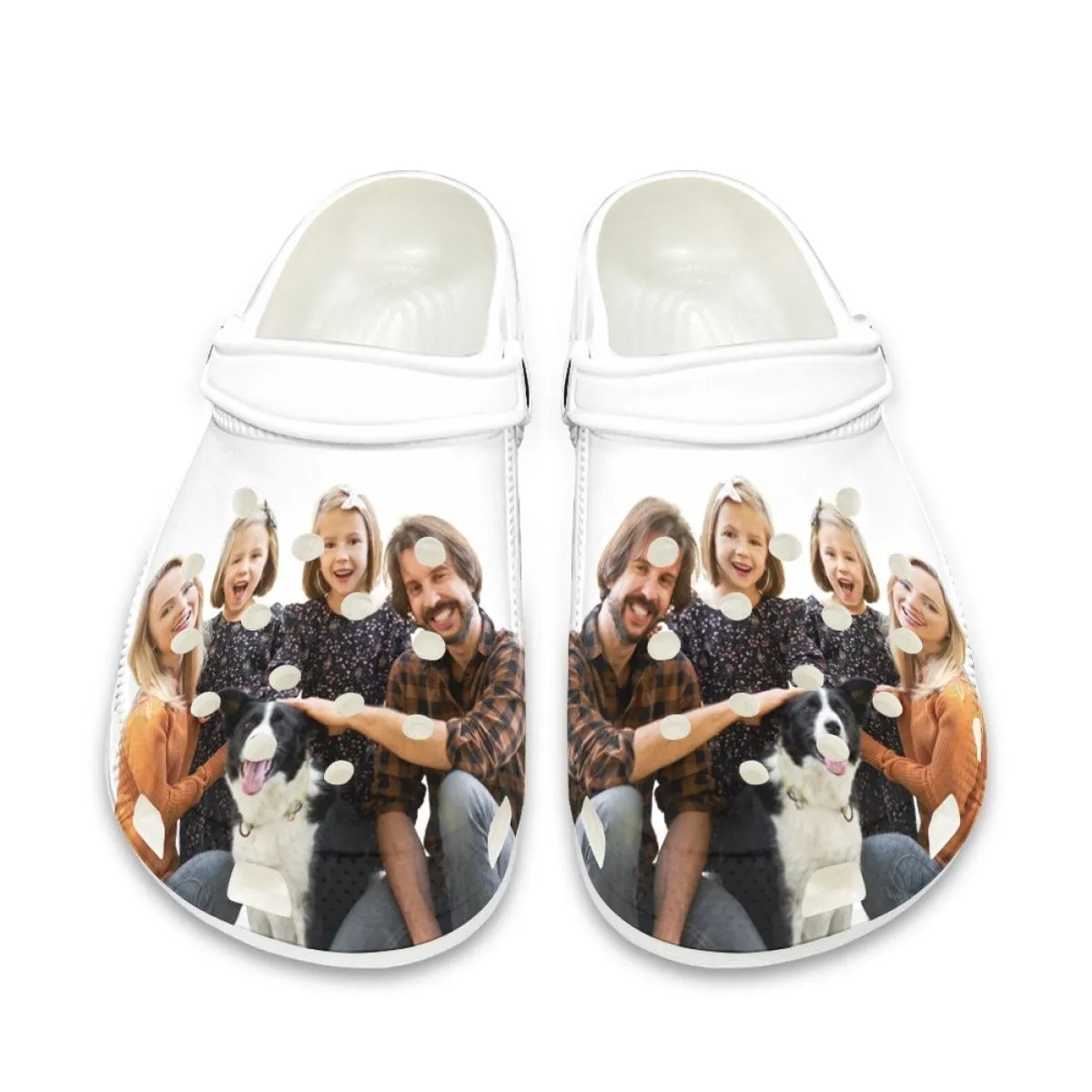 Custom Photo Hole Shoes Personalized Photo Clog Shoes Unisex Adult Funny Slippers (DHL is not supported)