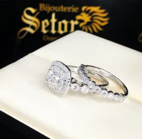 Diamond wedding rings