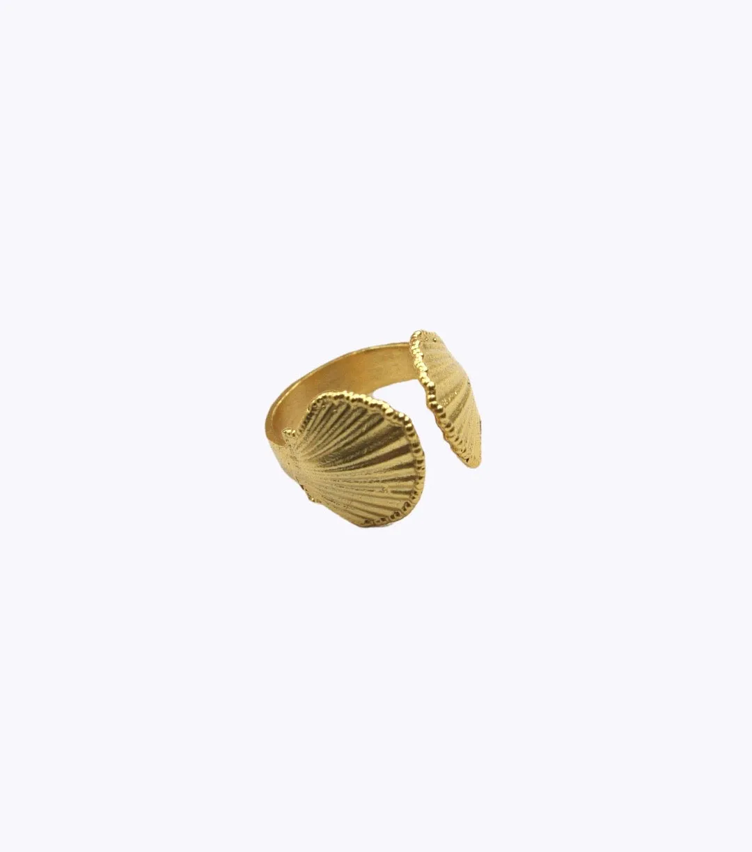 Double Shell Mini Ring all