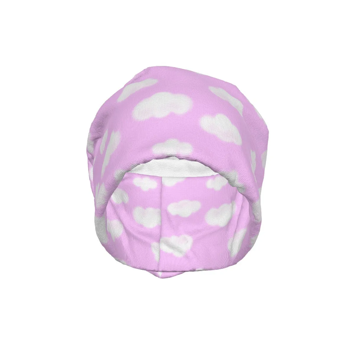 Dreamy Clouds Unisex Beanie (Taffy Pink)