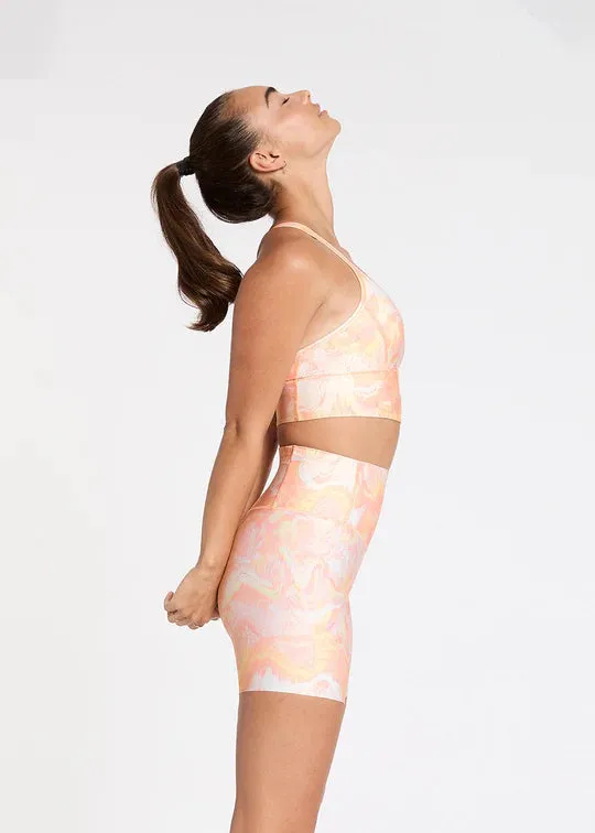 Elevate Bra - Peach Swirl