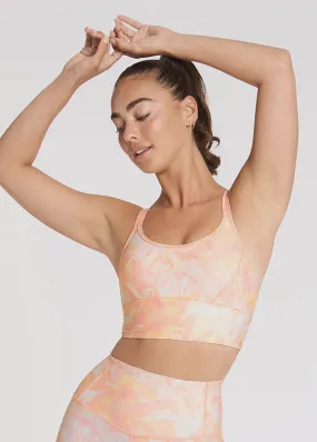 Elevate Bra - Peach Swirl