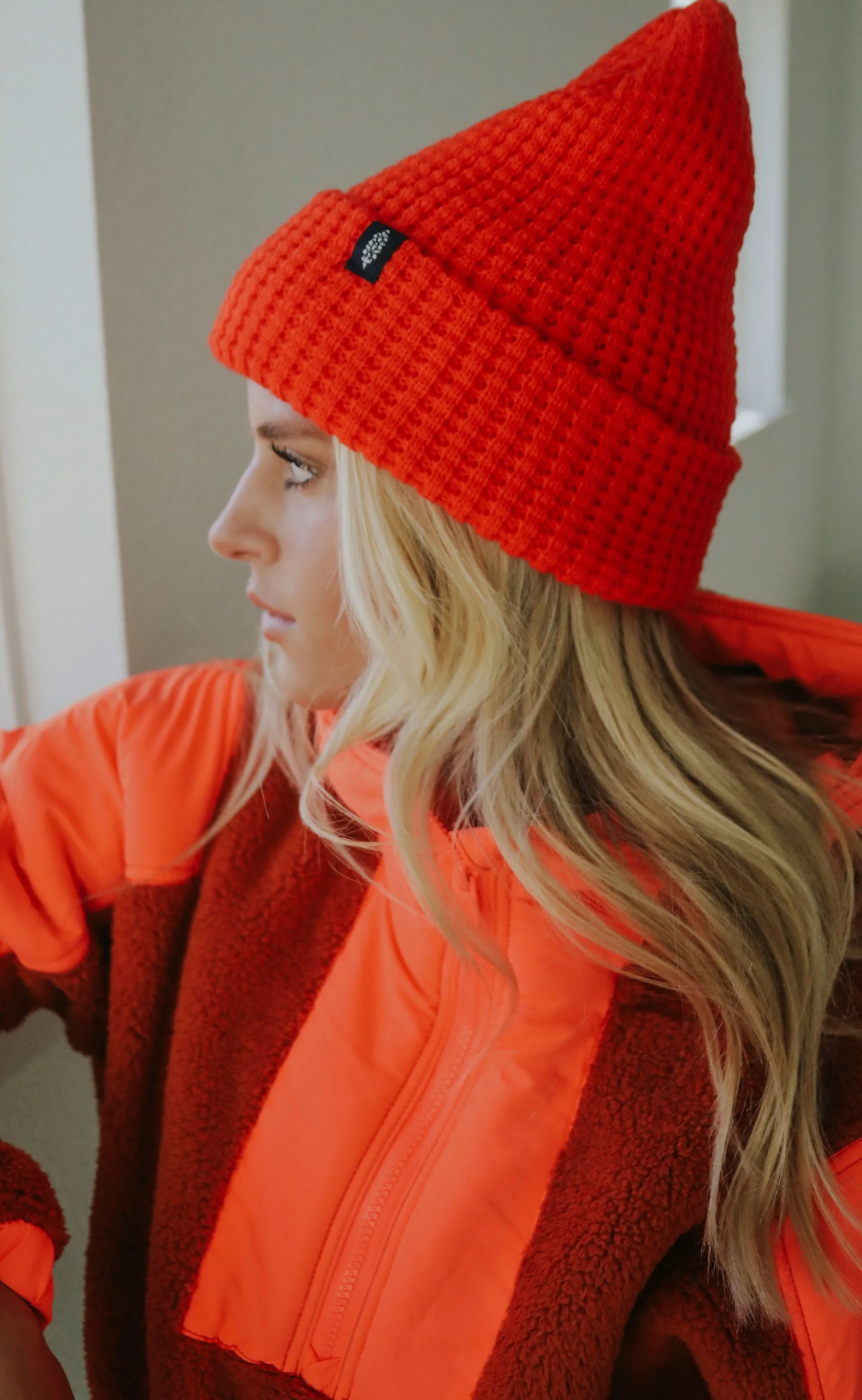 free people movement: cool down beanie - flambe