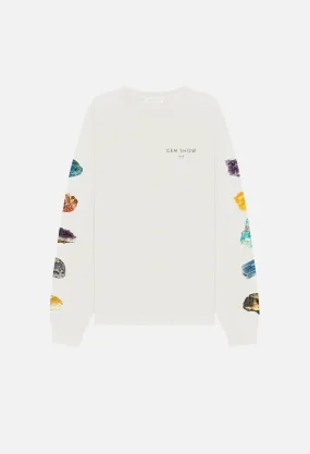 Gem Show Ls University Tee / Salt