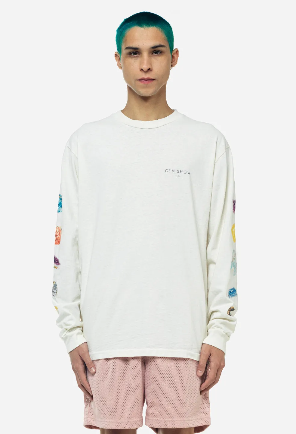 Gem Show Ls University Tee / Salt