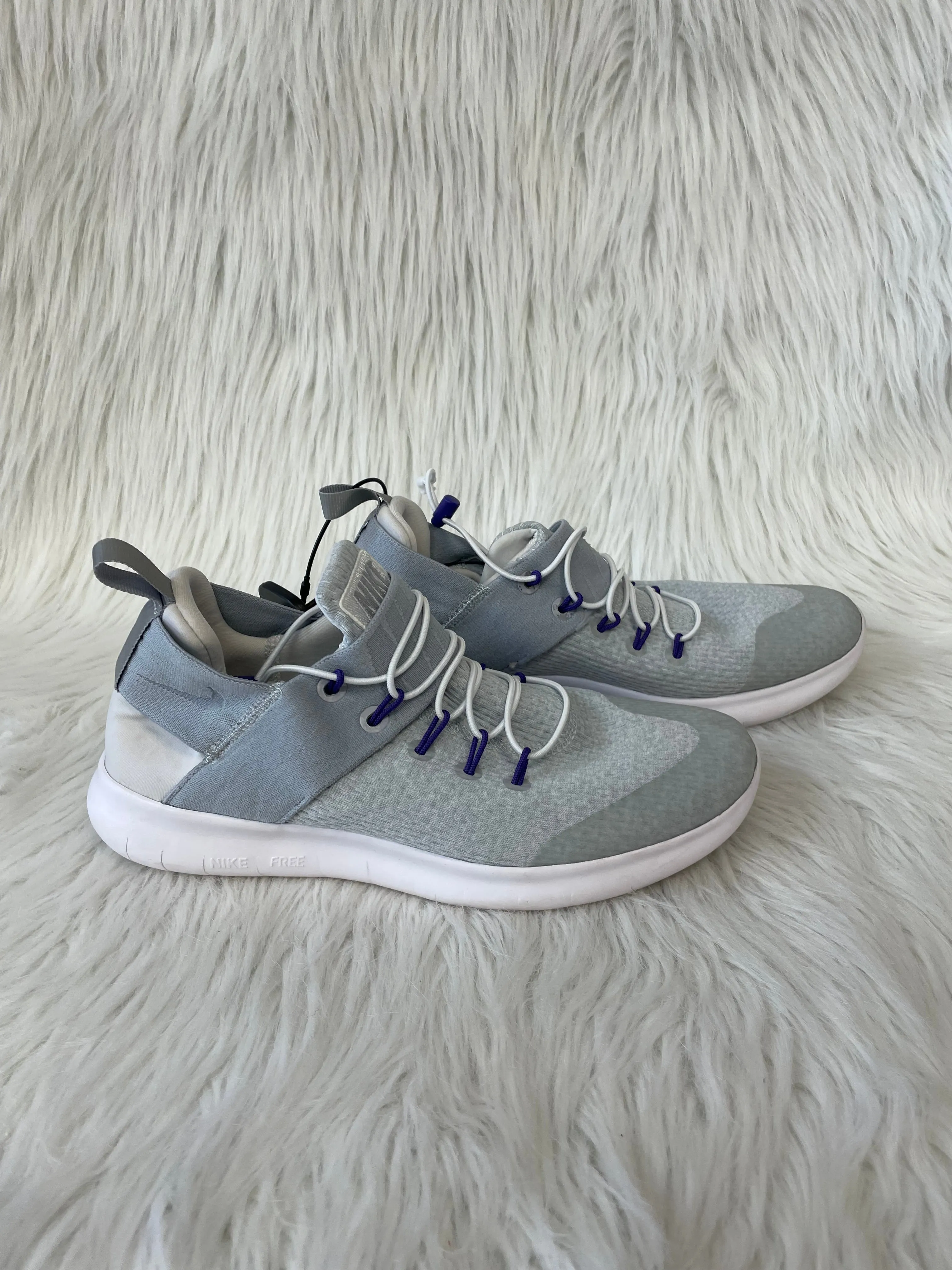 Grey & Purple Shoes Athletic Nike, Size 9.5