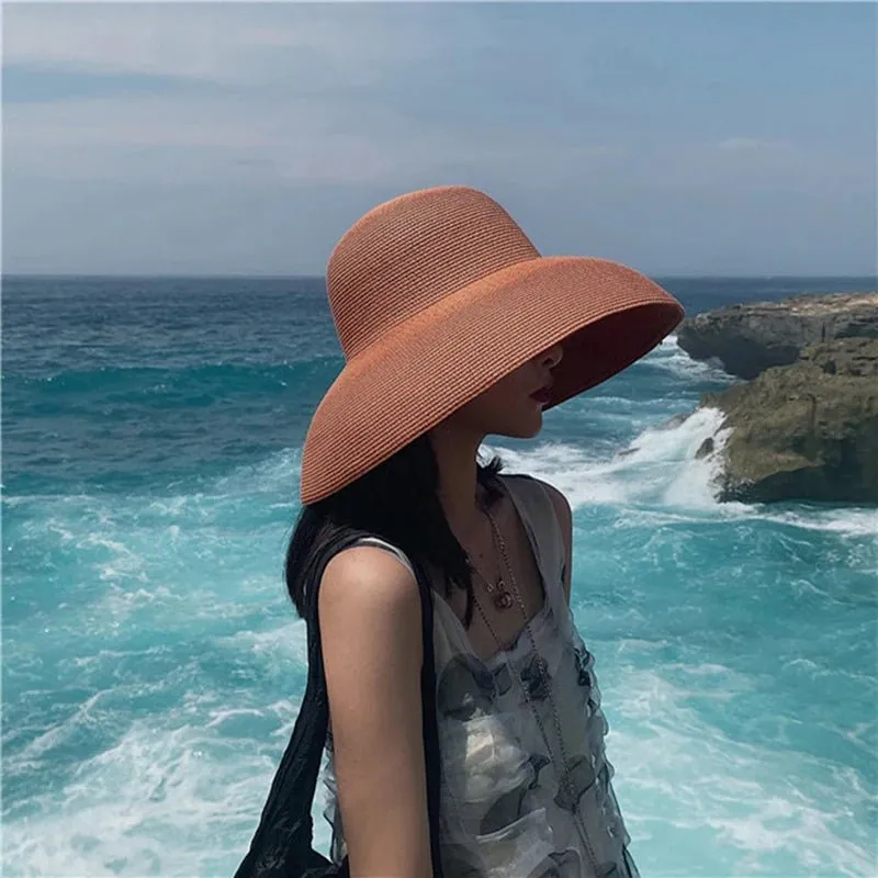 Handmade Hepburn Style Summer Sun Hat