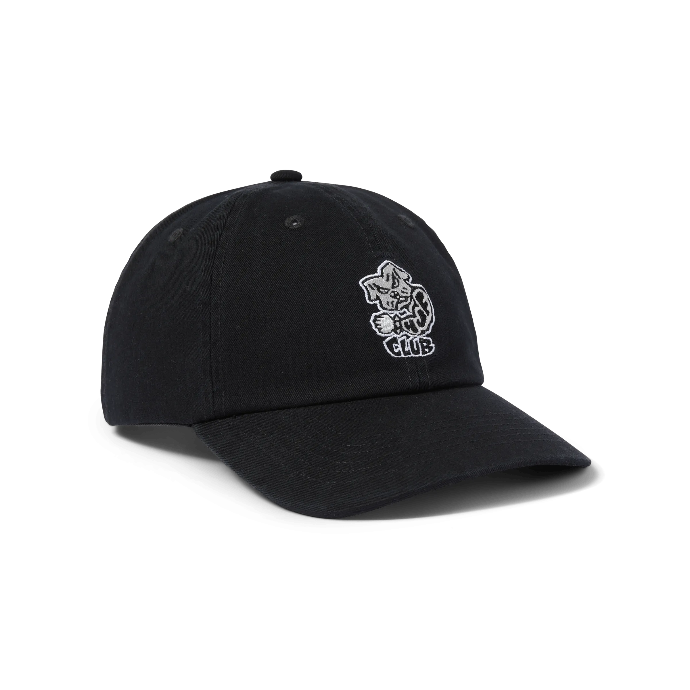 HUF Club 6-Panel Curved Visor Strapback Hat