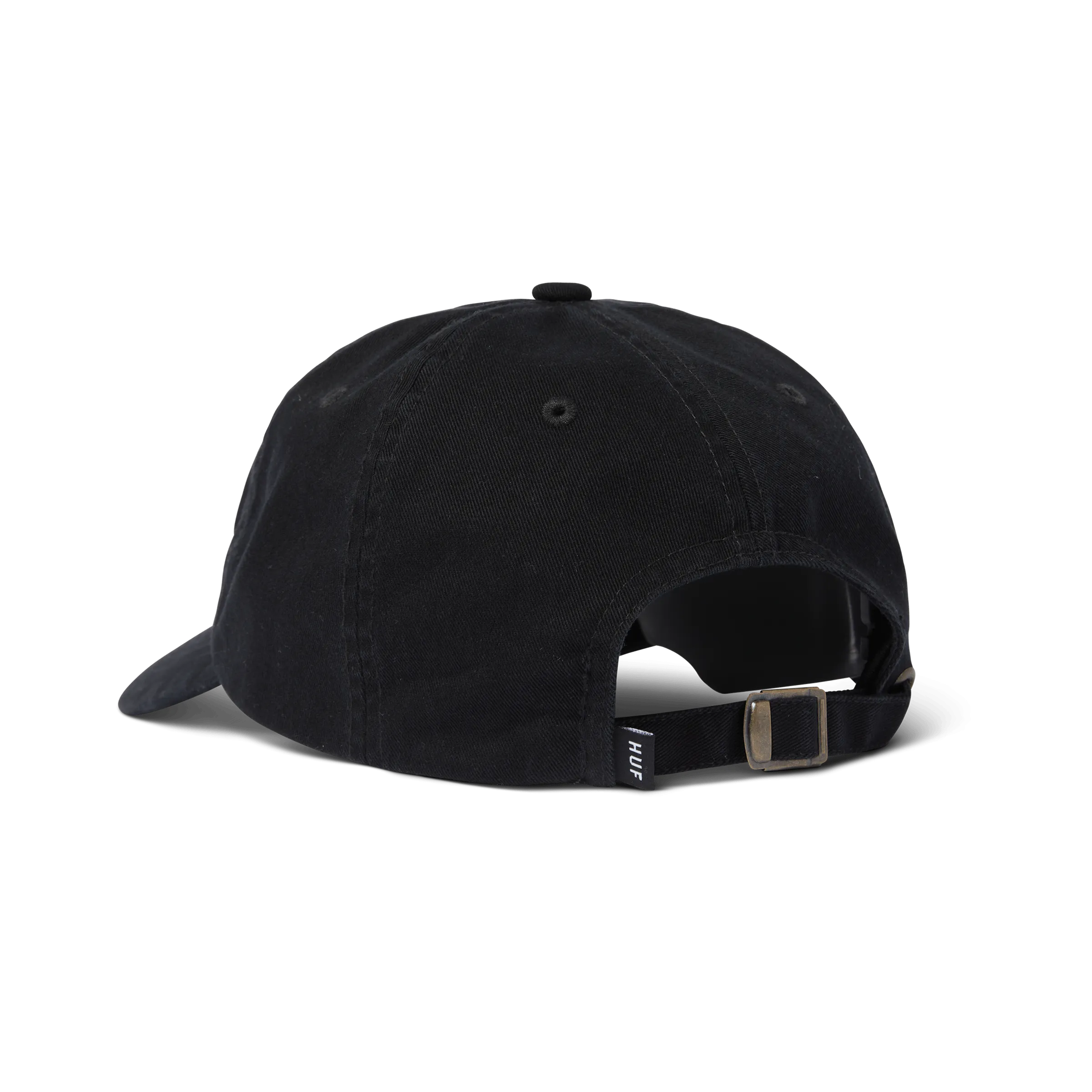 HUF Club 6-Panel Curved Visor Strapback Hat