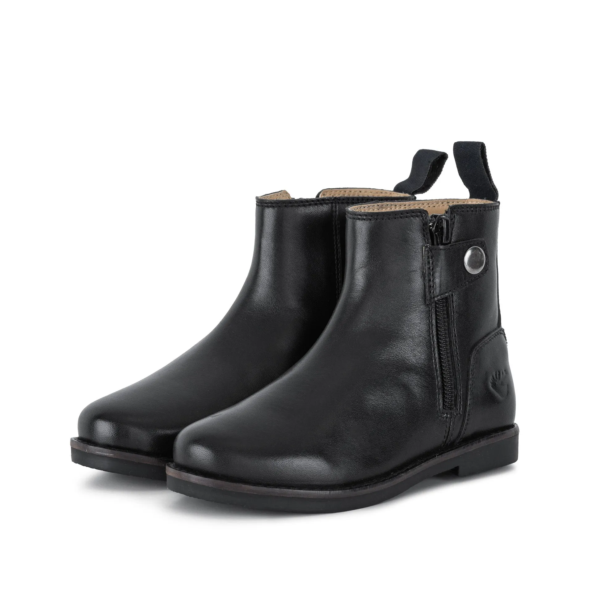 HUNTER BLACK ZIP BOOT