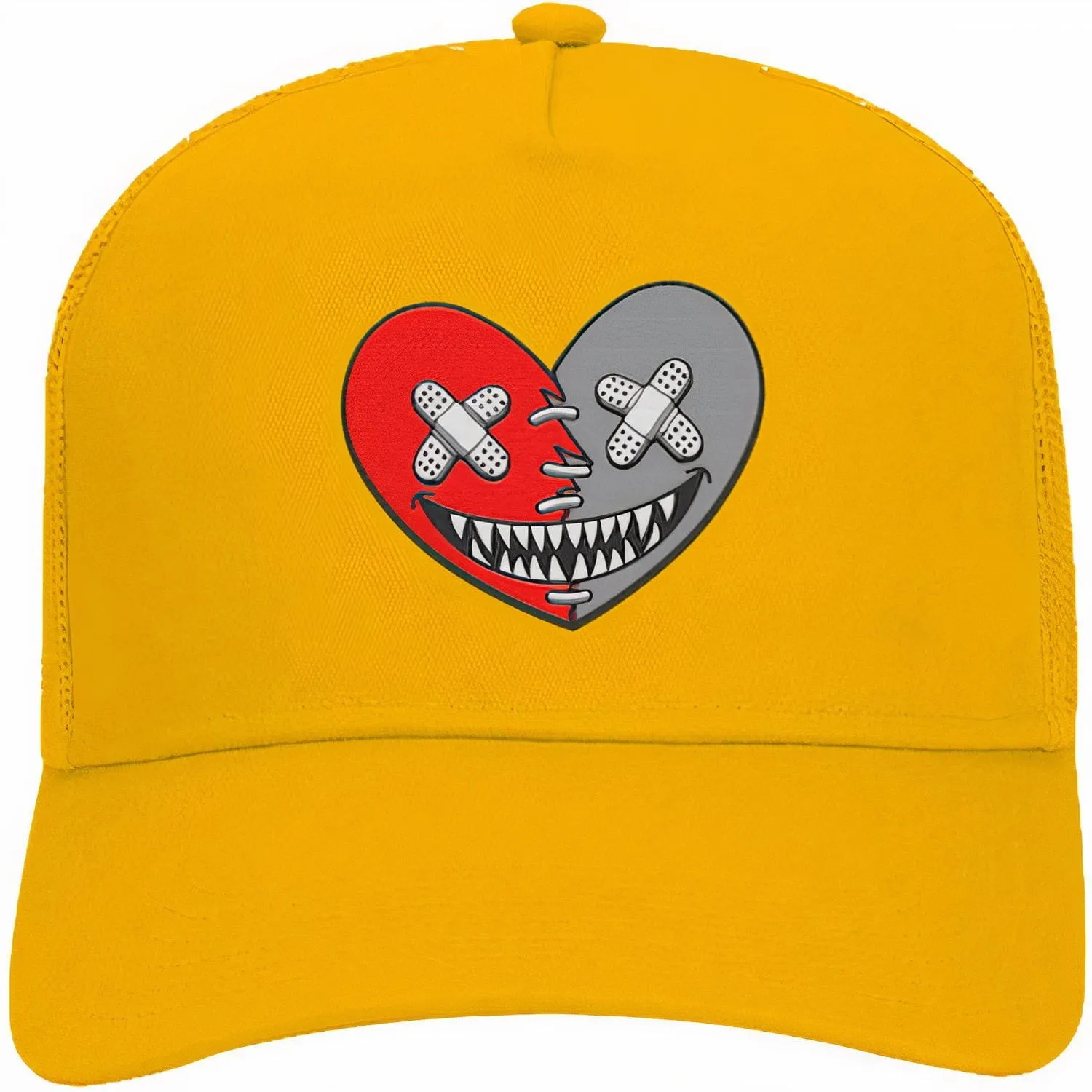 Jordan 6 Yellow Ochre 6s Trucker Hat to Match - RED HEART BAWS