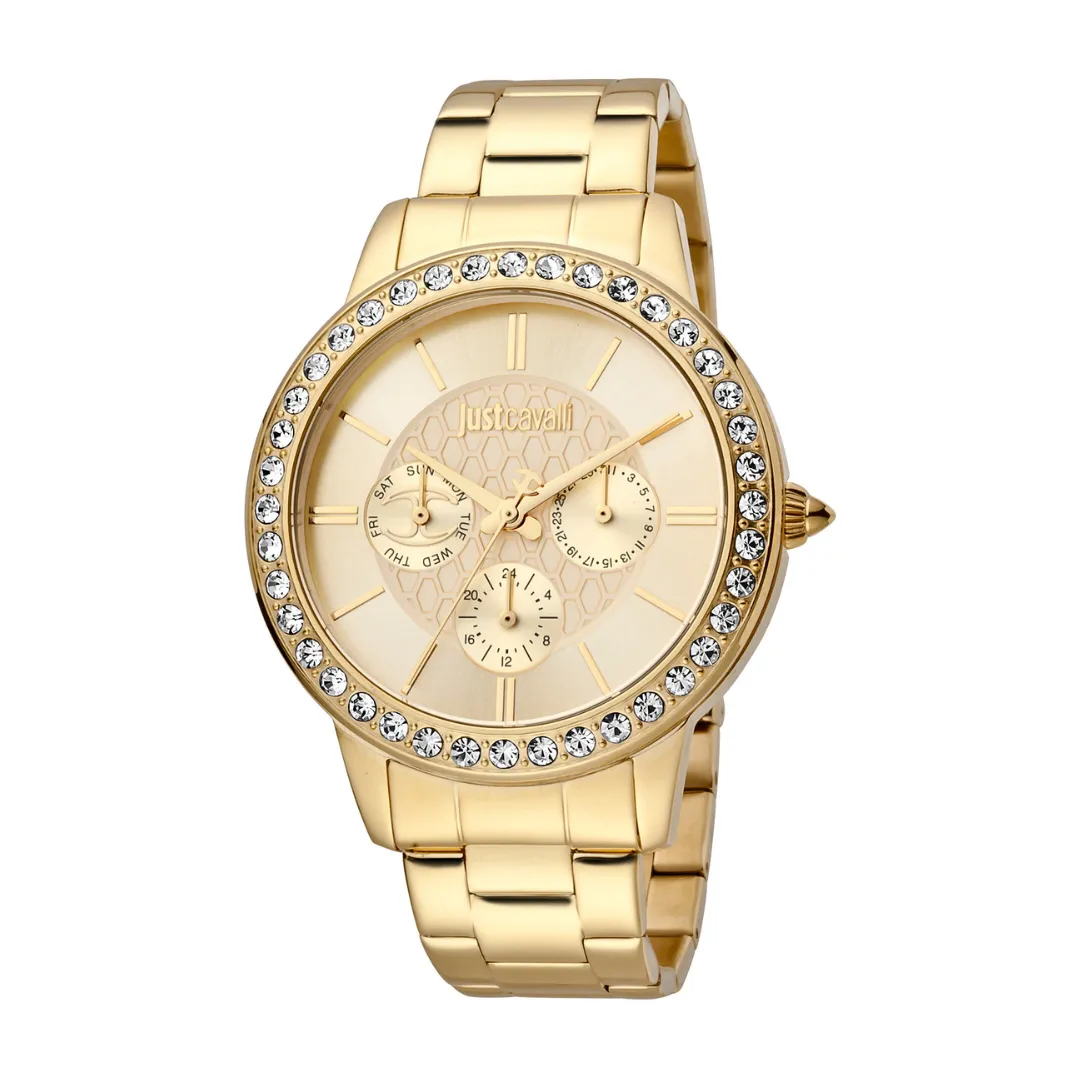 Just Cavalli Stainless Steel Multi-function Women's Watch JC1L164M0075