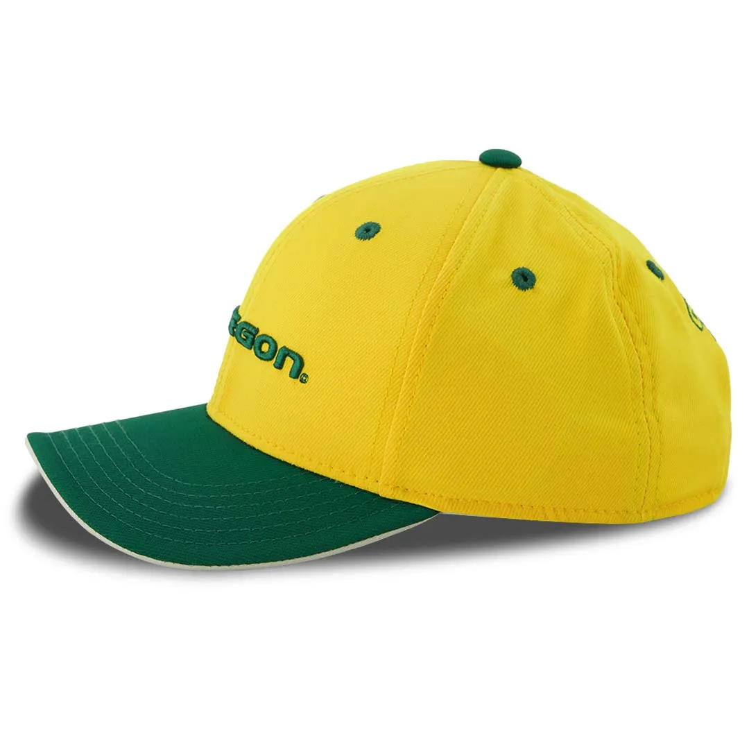 Kids' (Youth) Oregon Ducks Structured Snapback Hat (KN848N8O20)