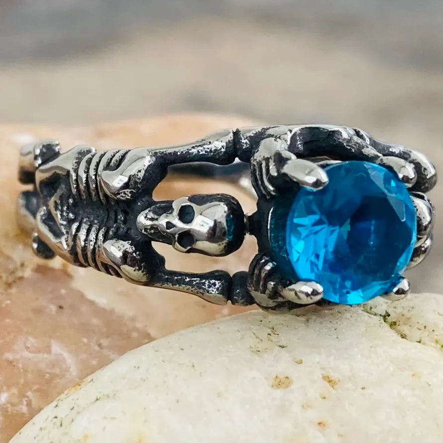 Ladies Ring - 12 December Birthday - Blue Topaz - R118