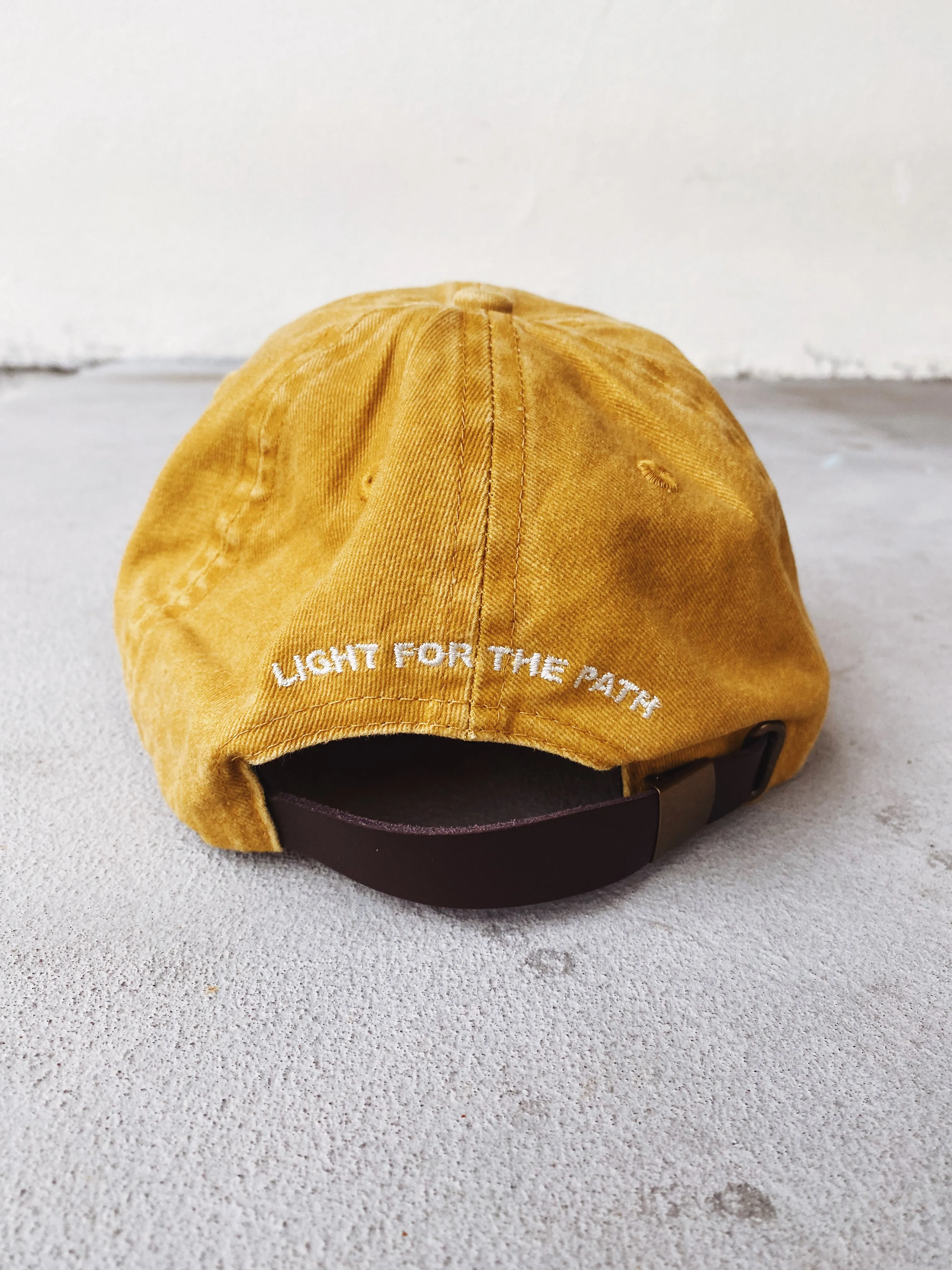 Light for the Path Hat- Faded Mustard