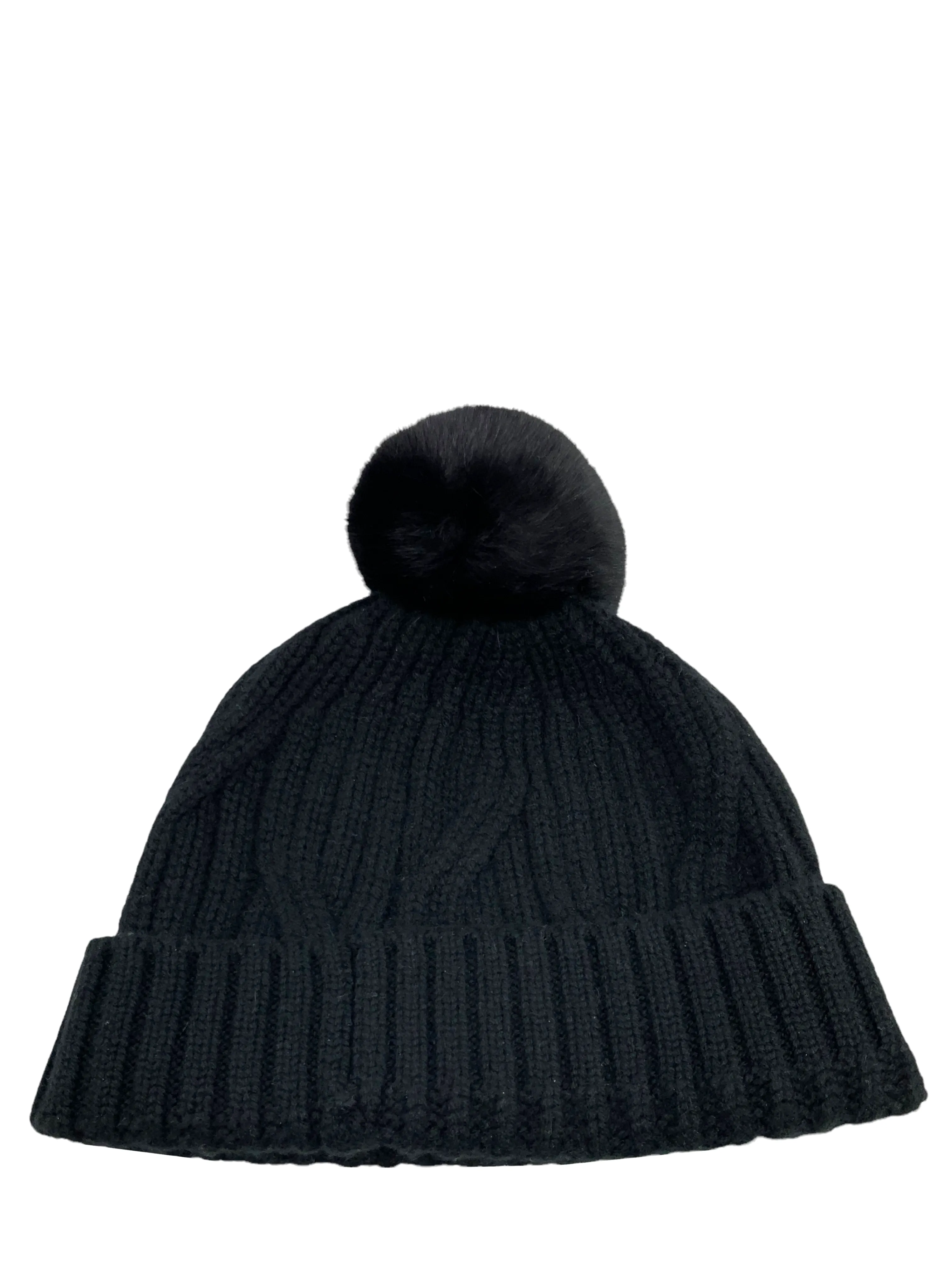 Loro Piana Baby Cashmere and Chinchilla Pompon Beanie Hat