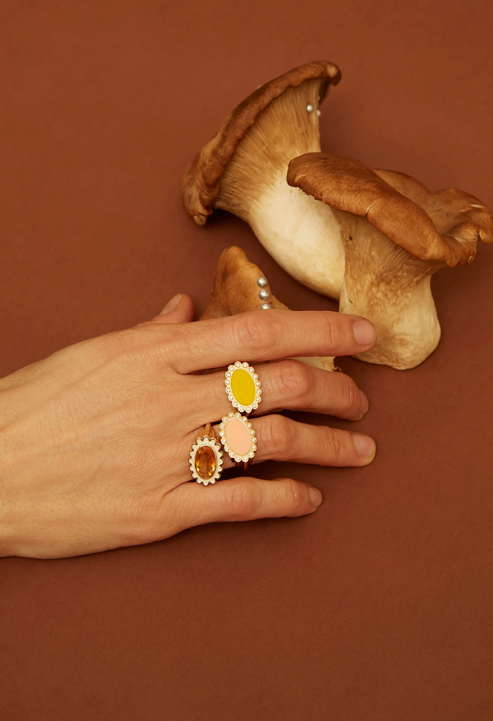 MARGARITA BRILLANTE YELLOW RING