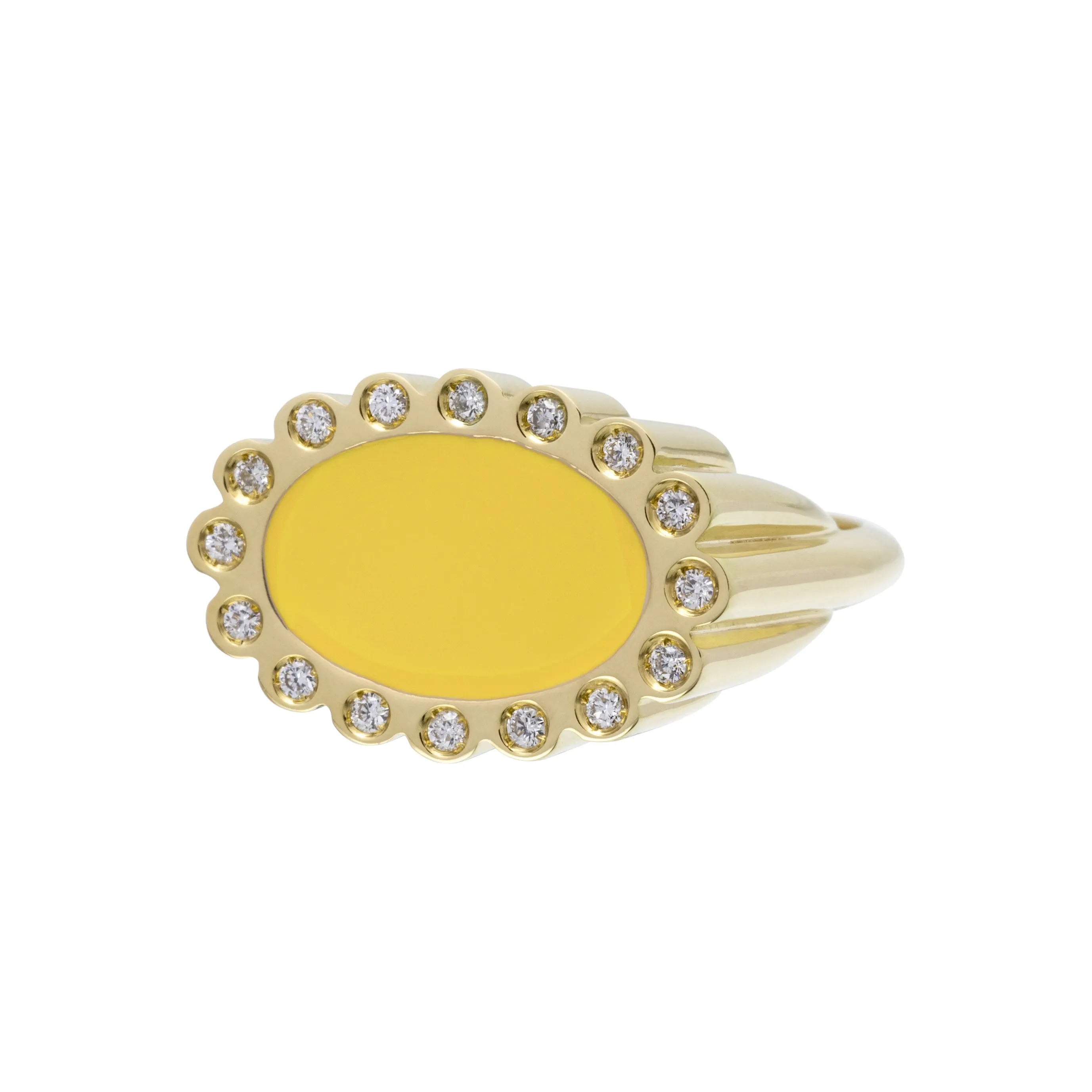 MARGARITA BRILLANTE YELLOW RING