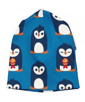 Maxomorra Antarctic Penguin Doll Cotton Hat