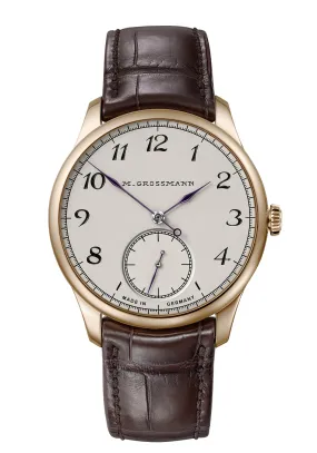 Moritz Grossmann Tefnut Silver-Plated by Friction Rose Gold