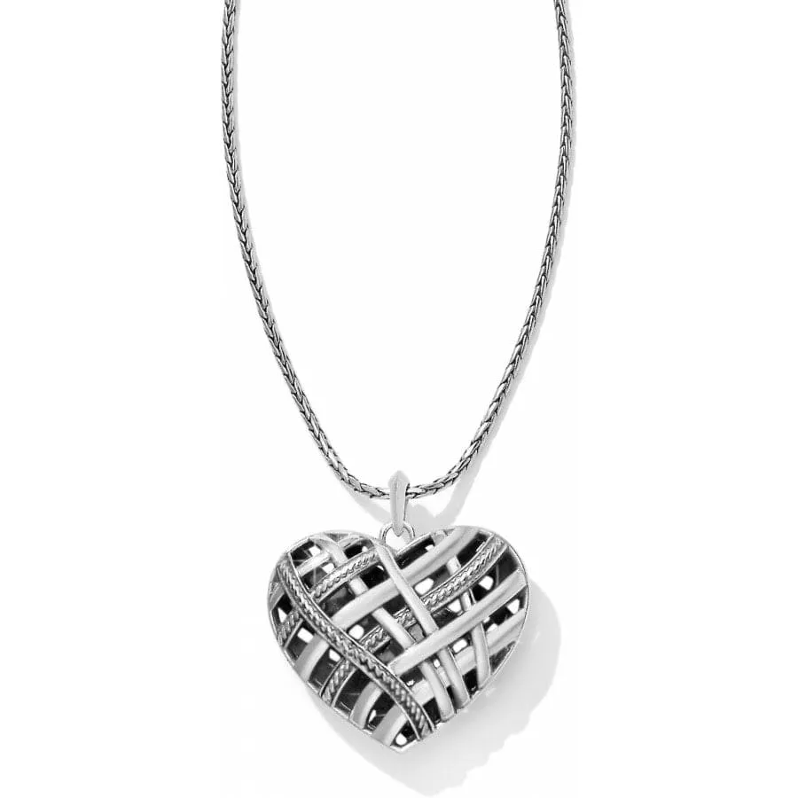 Neptune's Rings Convertible Reversible Heart Necklace