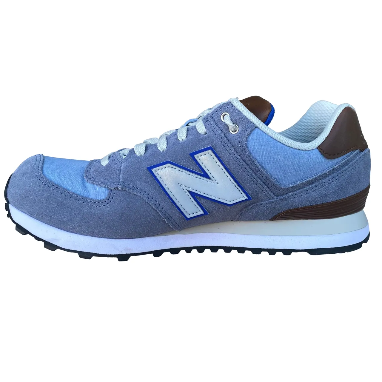 New Balance men's sneakers shoe ML574BCD light blue