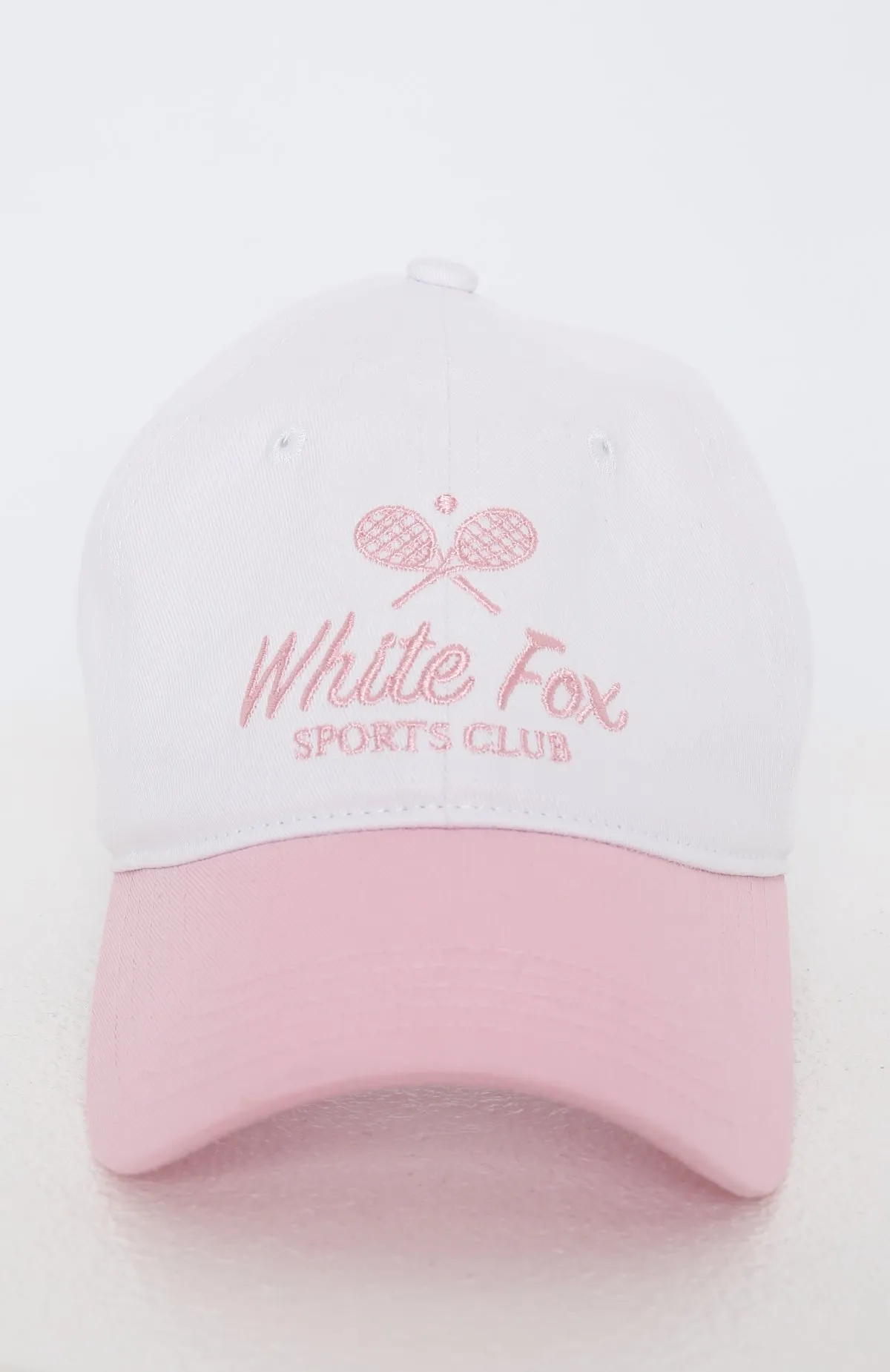 On The Courts Cap White/Pink