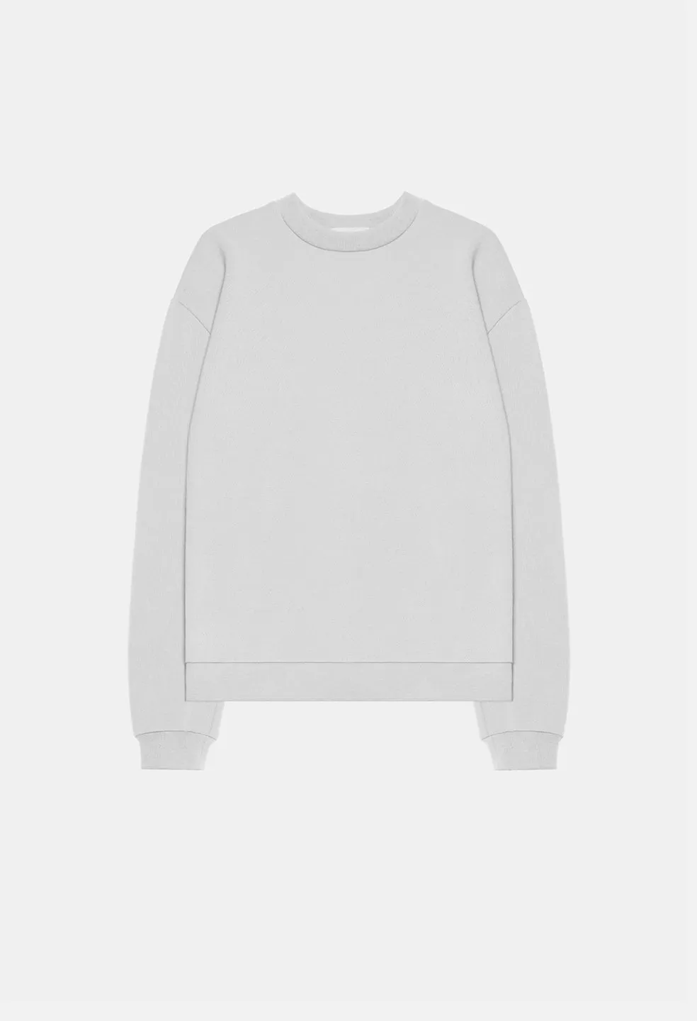 Oversized Crewneck Pullover / Concrete