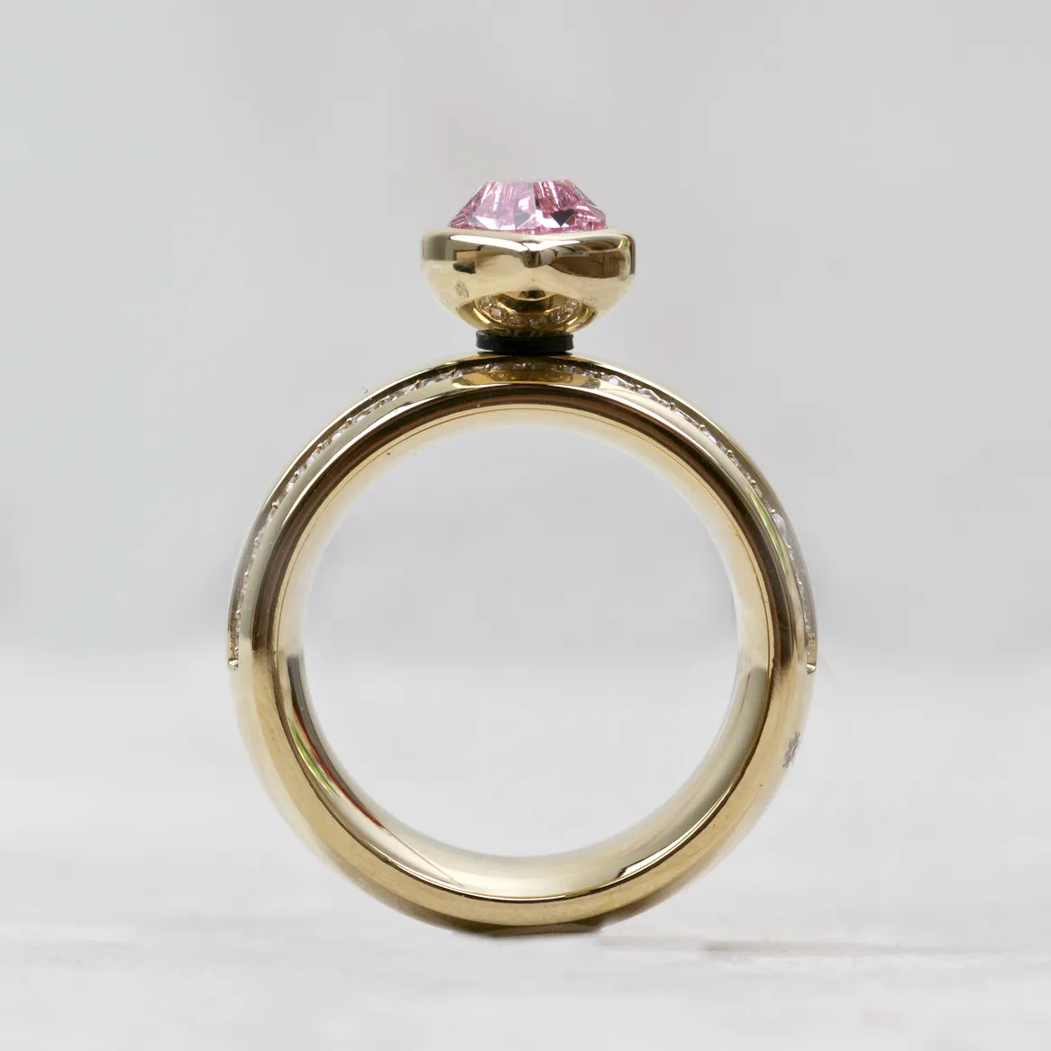 Qudo Interchangeable Lecce Ring | Gold