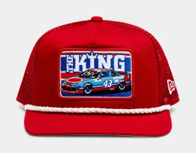 Richard Petty The King Golfer Snapback Mens Hat (Red/White)