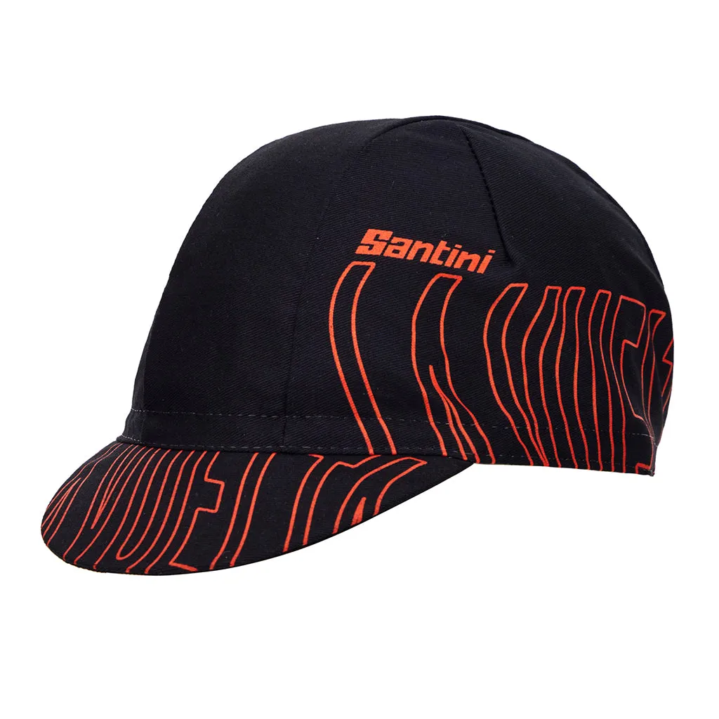 Santini La Vuelta Official Cycling Cap - Print