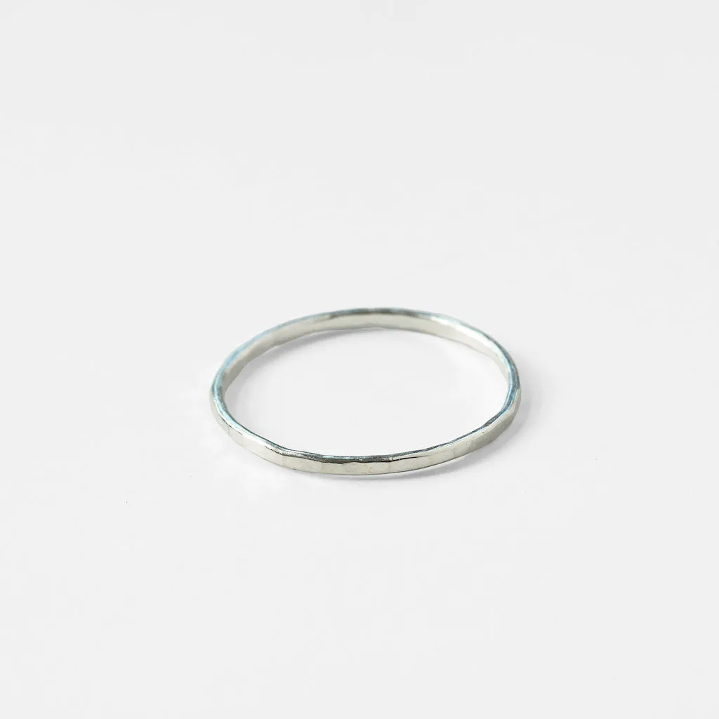 Silver Stacking Rings