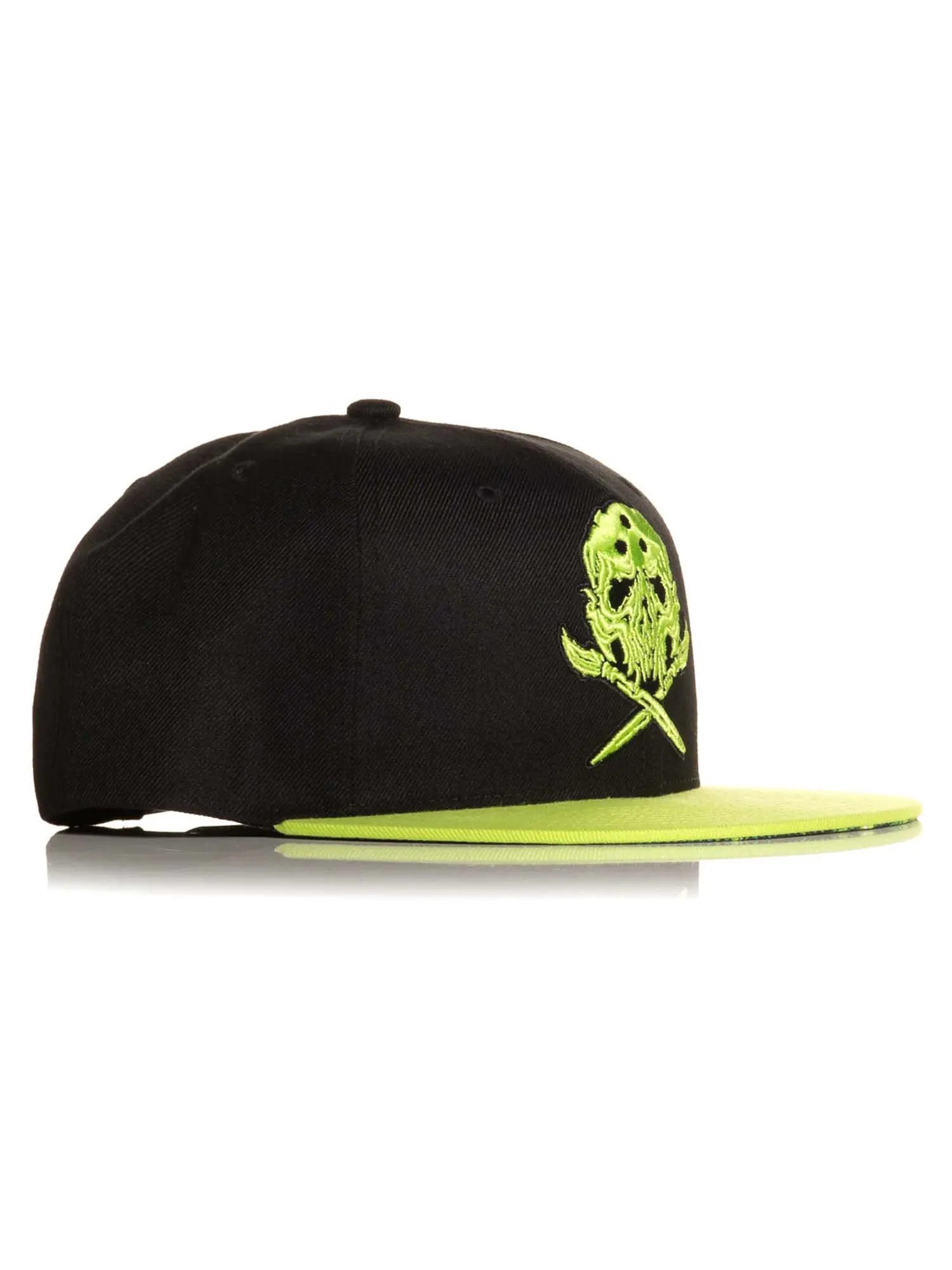 Sullen Men's Grime Skulls Snapback Hat