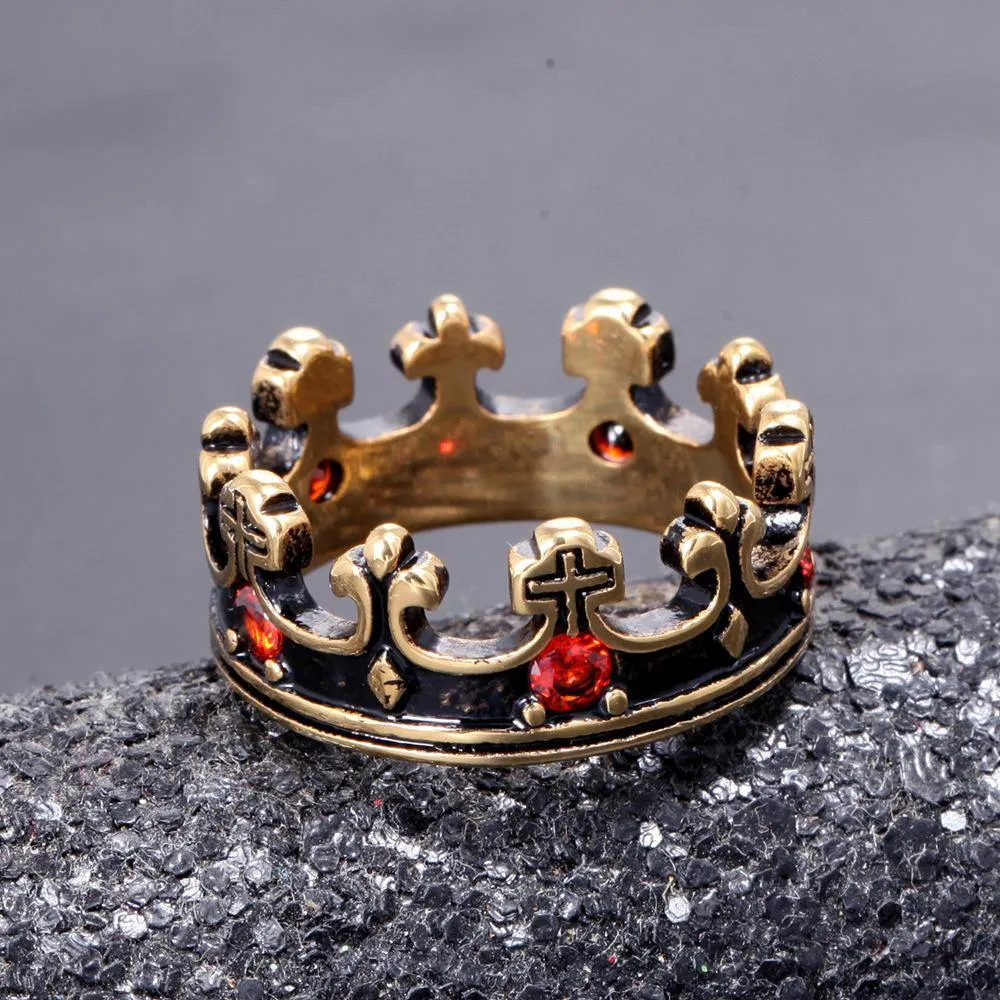 The Crusader King's Crown Ring